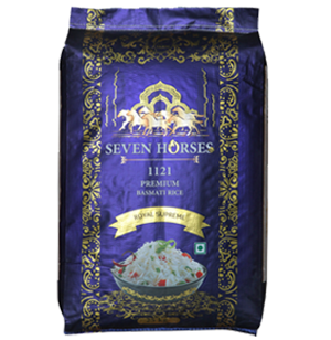 7 HORSES 1121 PREMIUM SELLA BASMATI RICE
