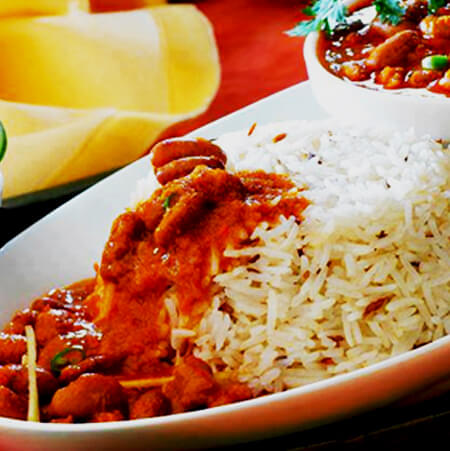 SKRM Recipes Rajma Chawal